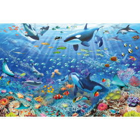 Puzzle Adulte Monde sous-marin coloré - 3000 pièces - Ravensburger - Dès 14 ans