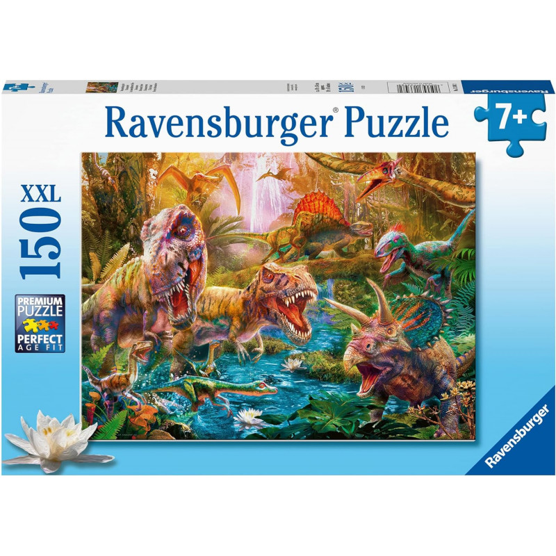 Puzzle Enfant - Le rassemblement des dinosaures - 150 pièces - Dès