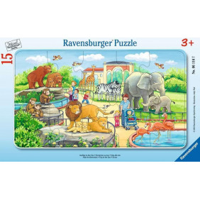 Puzzle Enfant - Excursion au Zoo - 15 pièces - Ravensburger - Dès 3 ans
