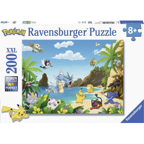 Puzzle Enfant - Attrapez-les tous ! - Pokémon - 200 pièces - Ravensburger - Dès 8 ans