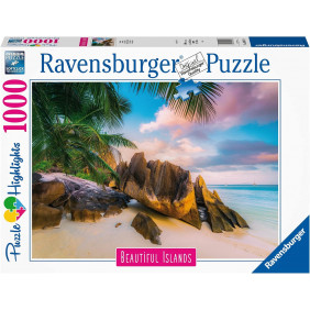Puzzle Adulte - Les Seychelles - 1000 pièces - Ravensburger - Dès 14 ans