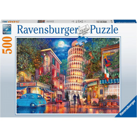 Puzzle Adulte - Une nuit à pise - 500 pièces - Ravensburger - Dès 12 ans