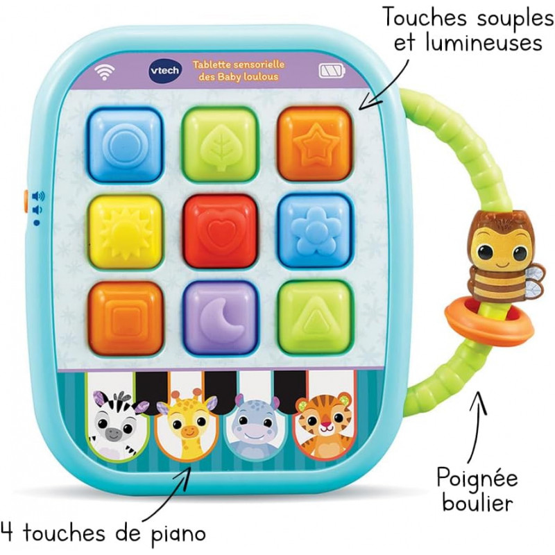 ② Vtech Toys Bébé Découvrez et apprenez Cube d'apprentissage i — Jouets