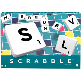 Scrabble Classique - Mattel Games - Jeu de société et de lettres - Dès 10 ans