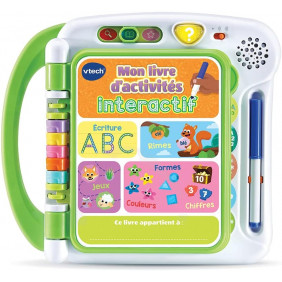 Mon Livre d'Activités Interactif - VTech - De 3 à 6 ans