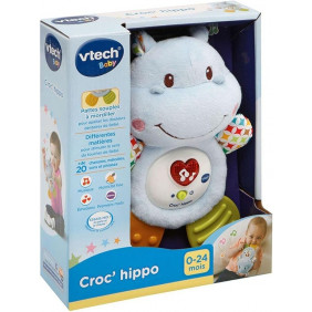 Peluche musicale Croc'hippo - Dès la naissance