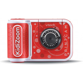 Appareil Photo Enfant à Impression Instantanée - KidiZoom Print Cam Rouge - VTech - De 5 à 12 ans