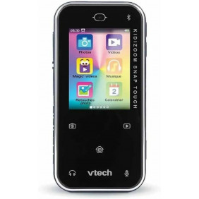 Appareil Photo Numérique Portable - KidiZoom Snap Touch Bleu - VTech - De 6 à 13 ans
