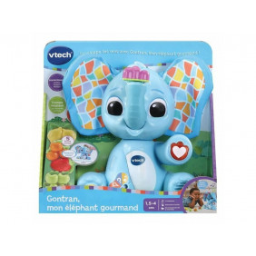 Eléphant interactif - Gontran, mon éléphant gourmand - Dès 12 mois
