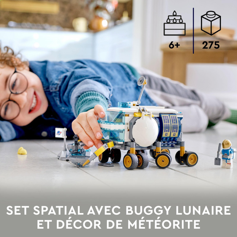 LEGO 60348 City Le Véhicule D'Exploration Lunaire pour Les Enfants de 6 Ans