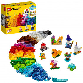 Briques transparentes créatives - LEGO® Classic - 11013 - Dès 4 ans