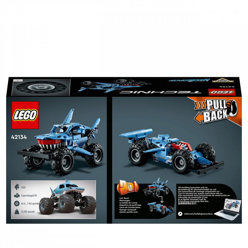 Monster Jam™ Megalodon™ - LEGO® Technic - 42134 - Dès 7 ans