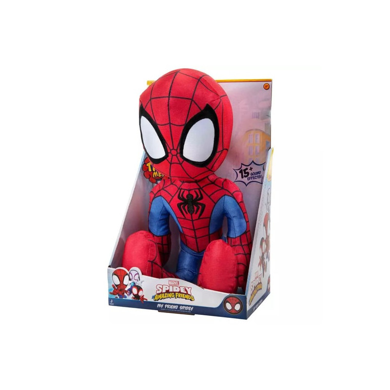 Peluche 40 cm à fonction Spider-Man - Marvel Spidey And His Amazing Friends  - Dès 3 ans
