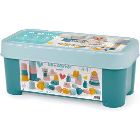 Jouets Ecoiffier- 7915- Coffret BB Abrick 4 en 1- A partir de 12 mois