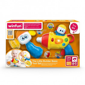 Ensemble d'outils de base Winfun The Little Builder + 18 mois