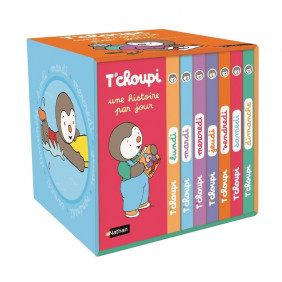 T'choupi une histoire par jour - 7 volumes - Dès 2 ans