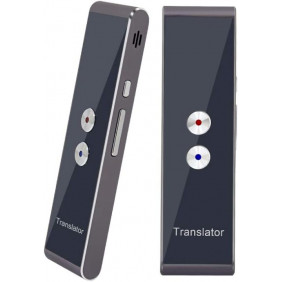Smart Speech Translator T8 Outil de traduction multi-langues temps réel portable Anglais-Espagnol Japonais Espagnol Américain