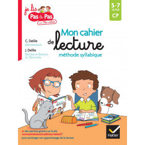 Français CP 5-7 ans Mon cahier de lecture méthode syllabique Edition 2019 - Grand Format