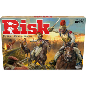Risk, jeu de société de stratégie, jeu de plateau, version française - Dès : 12 ans