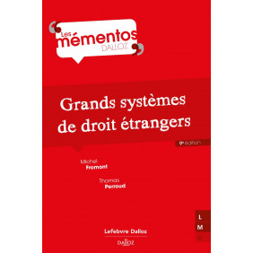 Campus - Grands Systèmes de Droit Étrangers. 9e Éd.