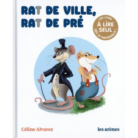 Rat de ville, rat de pré - Un livre à lire seul dès la maternelle - Album - 3 - 5 ans