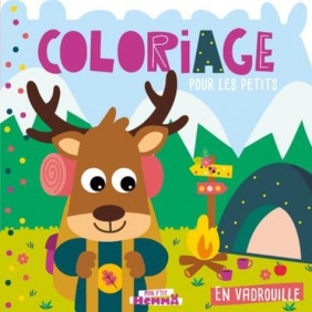 Mon P'tit Hemma - Coloriage pour les petits - En vadrouille - Album de coloriage pour enfants - Dès 3 ans