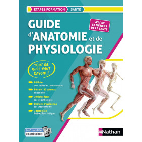 Guide d'anatomie et de physiologie - AS/AP et métiers de la santé Edition 2023 - Grand Format