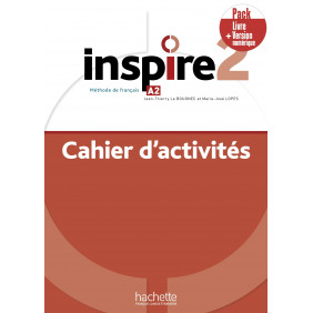 Inspire 2 A2 - Cahier d'activités + version numérique - Grand Format