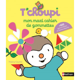 Mon maxi cahier de gommettes T'choupi - Album - De 3 à 5 ans