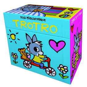 Mini-Bibliothèque Trotro: Coffret de 6 histoires Trotro rigolotes