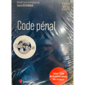Campus Code pénal - Grand Format Edition 2024