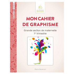 Mon cahier de graphisme Grande section de maternelle 1er trimestre - Grand Format