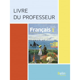 Français 1re Escales - Livre du professeur Edition 2019 - Grand Format