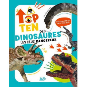 Top 10 des dinosaures les plus dangereux - Grand Format - 9 - 12 ans