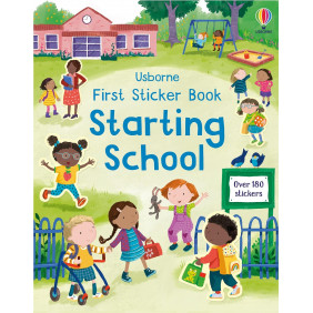 Starting School - Over 180 stickers - Album Edition en anglais