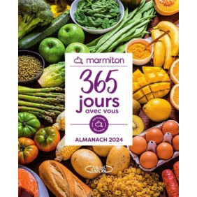 365 jours avec vous - Almanach Marmiton Edition 2024 - Grand Format