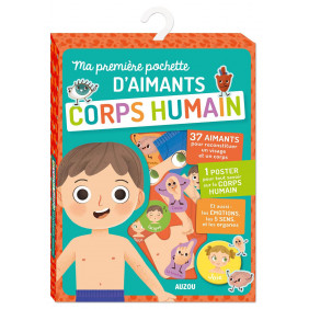 Ma première pochette d'aimants Corps humain - Grand Format - 3 - 5 ans