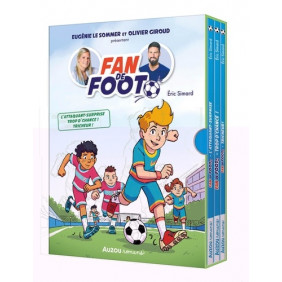 Fan de foot - Poche - Coffret en 3 volumes : Tricheur ! Trop d'chance !L'attaquant-surprise