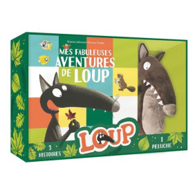 Coffret Mes fabuleuses aventures de Loup - Avec 1 peluche - Album