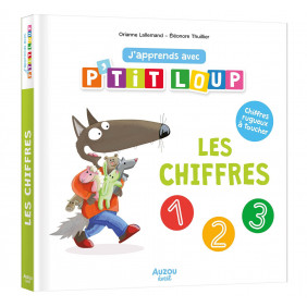J'apprends avec P'tit Loup. Les chiffres - Album - 1 - 3 ans