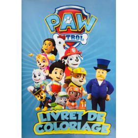 Livre de coloriage paw patrol