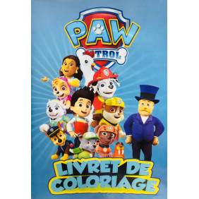 Livre de coloriage paw patrol - Dès 3 ans