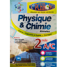 Top chrono physique chimie 2nd A/C ed 2022