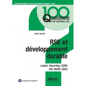 RSE et développement durable - Labels, reporting, CSRD, ISO 26000, ODDs - Grand Format