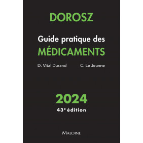 Guide pratique des médicaments Dorosz - Poche - Edition 2024
