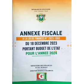 Annexe fiscale pour l'année 2024 -DGI