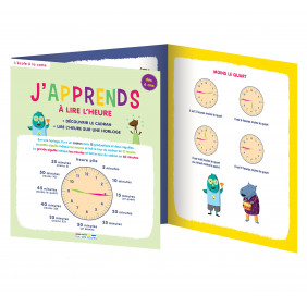J'apprends à lire l'heure: dès 6 ans - Librairie de France