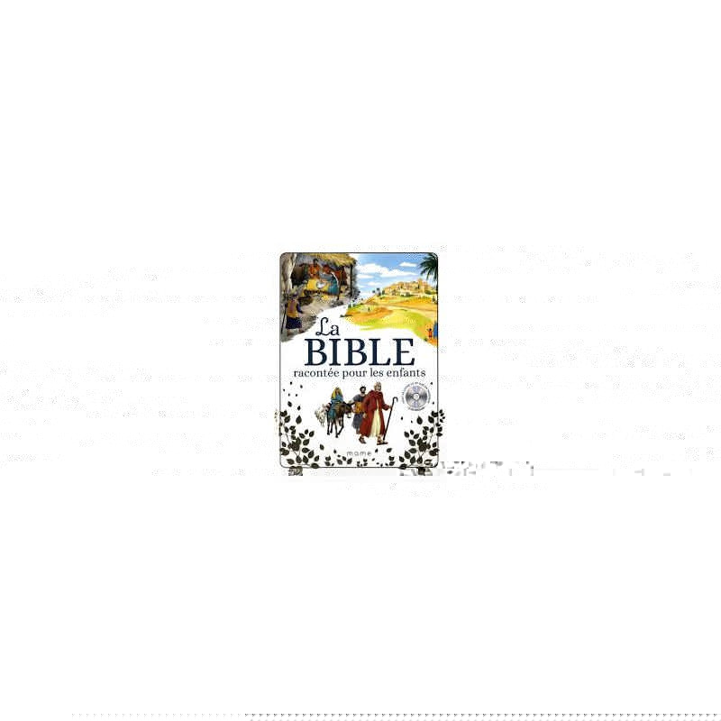 La bible racontée pour les enfants - avec 1 CD audio - Grand Format - Librairie de France