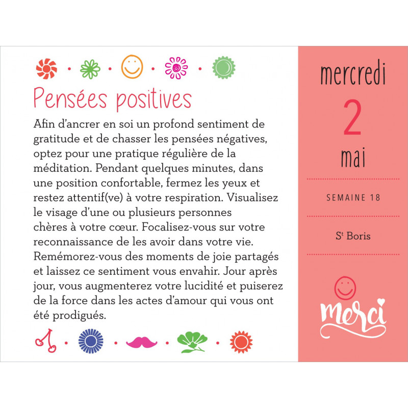 365 jours de gratitude - Occasion
Edition 2018 - Librairie de France
