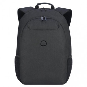 Sac à dos Delsey Esplanade - Compartiment pour ordinateur portable 17,3 pouces - Noir